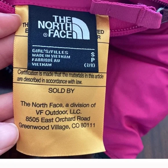 Kids NORTH FACE 600 reversible - Picture 6 of 6